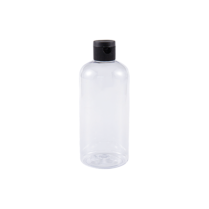 Bouteille PET transparente simple de 500 ml