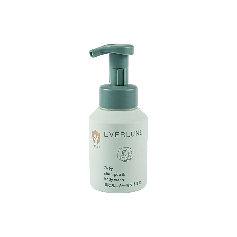 Bouteille PE de gel douche sûre et durable de 300 ml