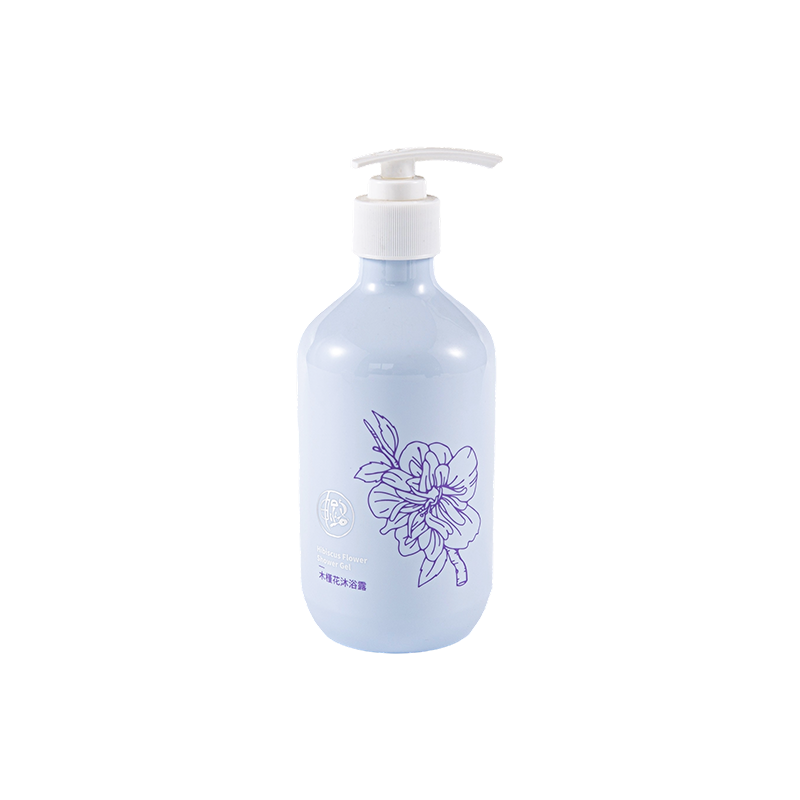 Flacon PET de 400 ml de gel douche résistant à la corrosion et facile à mettre en forme