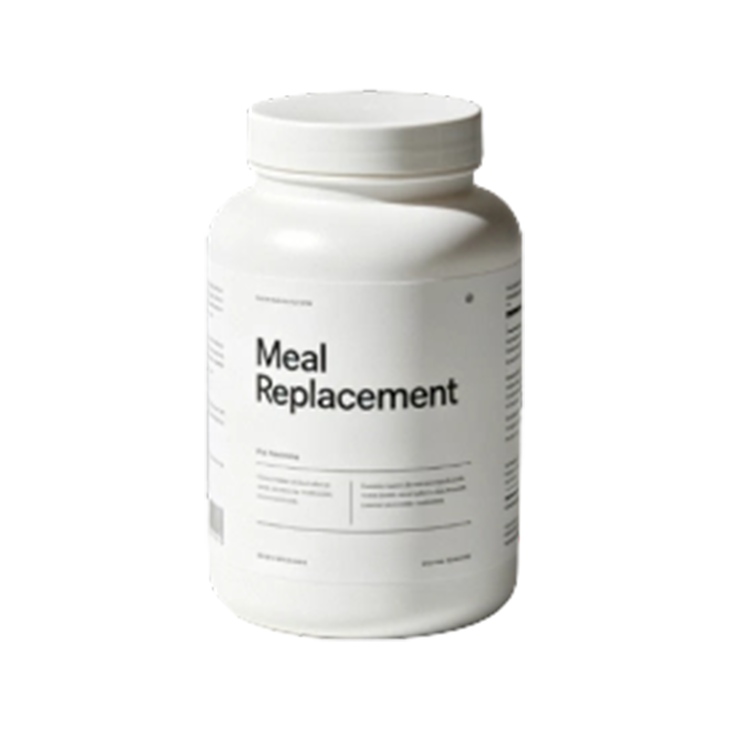 Pot de complément alimentaire HDPE 200g 350g 800g 1000g